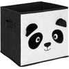 Atmosphera Žaislų laikymo konteineris su panda STAY, 29 x 29 cm