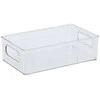Zeller Skaidrus plastikinis organizatorius, 25,5 x 15 x 7,6 cm