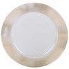 Home Styling Collection Skaidri apatinė plokštė su aukso dekoru, Ø 33 cm