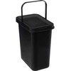 5five Simply Smart Šiukšliadėžė, juoda, 12 l