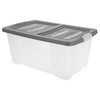 Storage Solutions Vežimėlio konteineris, rakinamas, 45 l