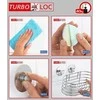 Tualeto popieriaus laikiklis, Turbo-Loc - chromuotas plienas, WENKO