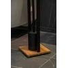 Tualeto popieriaus stovas su BAMBOO tualeto šepetėliu, bambuko pagrindu, WENKO