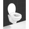 Tualeto sėdynė Secura Comfort WENKO, patogi klozeto sėdynė Duroplast Easy-Close