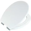 Tucson Baltas tualeto sėdynė, Duroplast, 44,5 x 35 cm, Allstar
