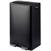Home Styling Collection Dviejų skyrių šiukšliadėžė SECTOR su pedalu, 2 × 30 l