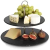 Two-tier serving platter ZELLER, Ø 30 x 23 cm