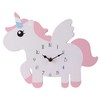 Home Styling Collection Unicorn Vienaragis sieninis laikrodis iš MDF, 30 x 24 cm