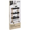 5five Simply Smart Universali mobili lentyna su 4 lygiais, 30 x 41 x 88 cm, juoda
