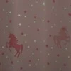 Atmosphera Vaikiška lango užuolaidėlė UNICORN, 140 x 250 cm, rožinė vienaragiuose