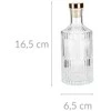 Home Styling Collection Butelis su kamščiu stiklinė 250 ml