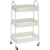 Mondex Storage Solutions Organizatorius Metalinis Balas 3-Niveaus 44x31,5x78,5 cm