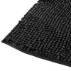 Vonios kilimėlis TAPIS MINI CHENILLE, 50x80 cm, juodas