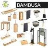 BAMBUSA vonios kėdutė, žema, bambukinė, WENKO