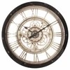 Style Sieninio laikrodžio mechanizmas, industrinio stiliaus, „Atmosphera Interior“ dizaineris, Ø61,5 cm