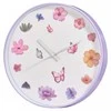 Home Styling Collection Sieninis laikrodis su gėlių motyvu, Ø 30 cm