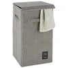Washing basket CORA, 63 L, pilkas, WENKO