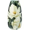 Home Styling Collection Vaza metalinė 30cm, baltos gėlės