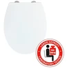 Wenko WC dangtis OSTUNI su Easy Close, Termoplast