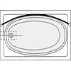Teleskopinė dušo užuolaidų lazda, Ø 2,5 cm, 110-200 cm, WENKO