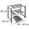 WENKO Apatinė spintelė Flexi, pailginama nuo 45-80 cm