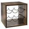 5five Simply Smart Vyno stovas INDUS, 6 buteliai, 31 x 31 cm