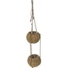 Home Styling Collection Pakabinamas gėlių vazonas dviem gėlėms, 72 cm