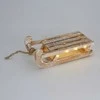 Home Styling Collection Medinė kalėdinė dekoracija su LED lemputėmis, rogės, 32 x 25 x 11 cm