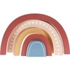 Home Styling Collection RAINBOW Medinė vaivorykštė, vaikų kambario dekoracija, 26,5 x 2,5 x 15,2 cm