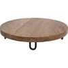 Excellent Houseware Serviravimo lenta medinė ant kojų 28,5 cm