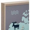 Atmosphera WORLD Pasaulio žemėlapis vaikams, sienų apdaila, 70x50 cm