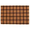 Home Styling Collection Raštuotas kokoso pluošto durų kilimėlis, 59 x 39 cm