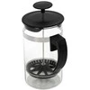 Excellent Houseware Kavinukas su stūmokliu stiklinis 1 l