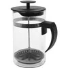 Excellent Houseware Kavinukas su stūmokliu stiklinis 1 l
