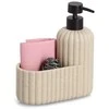 ZELLER sink organizer, liquid dispenser 380 ml