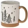 Home Styling Collection Žieminis puodelis su rankena su eglutės motyvu, 250 ml