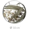 Atmosphera Žvakidė, sausos gėlės stiklinėje, 2in1