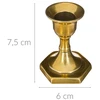 Atmosphera Žvakidė, metalinė, 7,5 cm