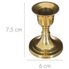 ATMOSPHERA Žvakidė, nerūdijantysis plienas, 7.5 cm, aukso
