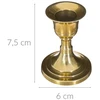 ATMOSPHERA Žvakidė, nerūdijantysis plienas, 7.5 cm, aukso
