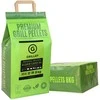 GRILLEP Premium grilio granulės, natūralios alksnio medienos (Natural), 8kg