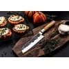 Japoniško plieno peilis STYLE DE VIE Olive Forged, Santoku, 18 cm