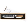 Japoniško plieno peilis STYLE DE VIE Olive Forged, Santoku, 18 cm