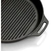 Rifliuota ketaus keptuvė be rankenos Petromax: Dydis - 35cm