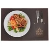 Rock'N'Rubs Odinis stalo padėkliukas Cognac Crunch Rudas
