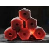 Presuoti lazdyno riešutų lukštų anglies hexagon briketai BIOAK, 10 kg