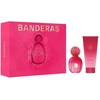 Set Antonio Banderas: The Icon – vandens parfiumas moterims, 100 ml + The Icon drėkinamasis losjonas kūnui, 75 ml