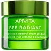 Apivita Bee Radiant Smoothing &amp; Reboot Night Gel-Balm naktinis veido gelinis balzamas, 50 ml