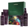 Aveda „Full of Wonder“ rinkinys: plaukų šampūnas 100 ml + plaukų kondicionierius 100 ml + plaukų procedūra 25 ml + galvos odos serumas 150 ml