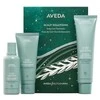 Aveda Scalp Solutions rinkinys plaukų šampūnas 100ml + plaukų kondicionierius 100ml + šveičiamoji galvos odos procedūra 150ml